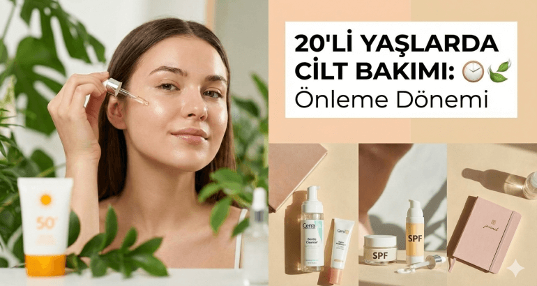 20’li Yaşlarda Cilt Bakımı: Önleme Dönemi